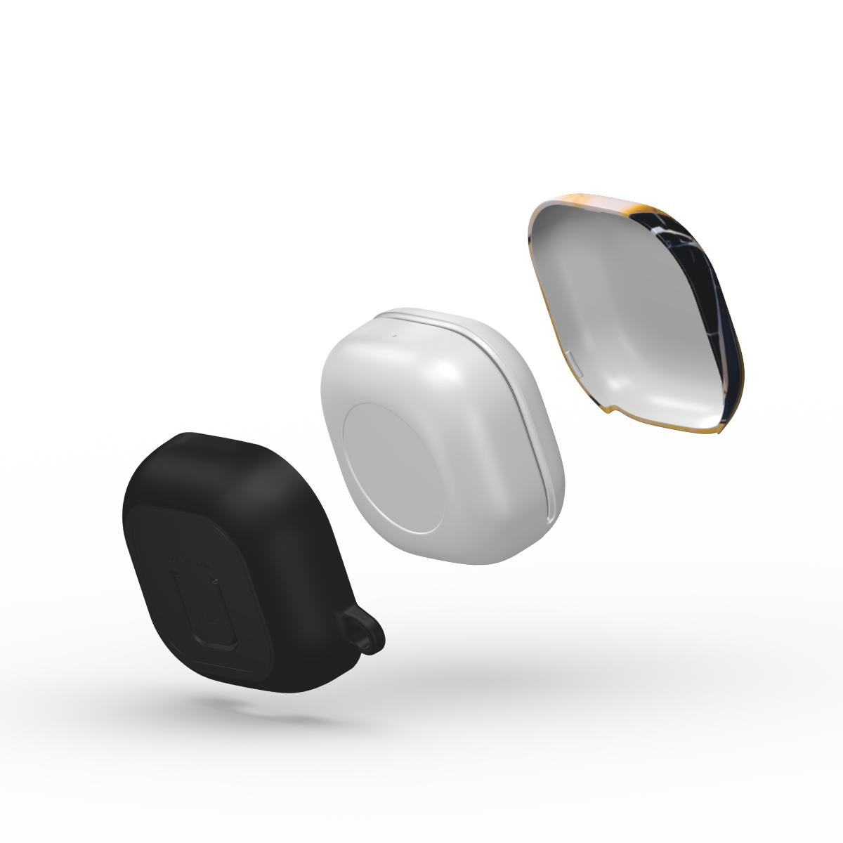 Samsung Buds case: Yellow Marble