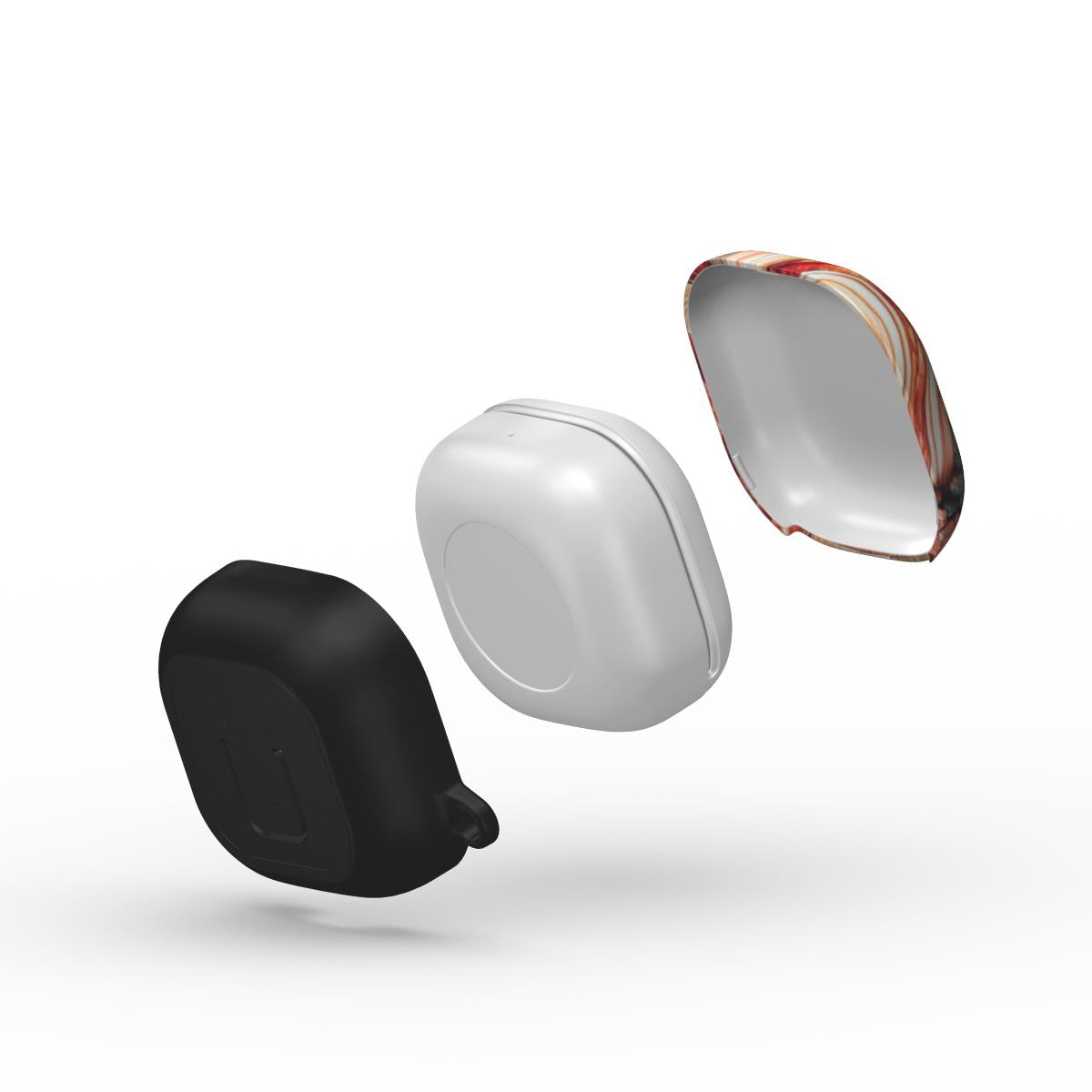 Samsung Buds case: Amber Mosaic Timber