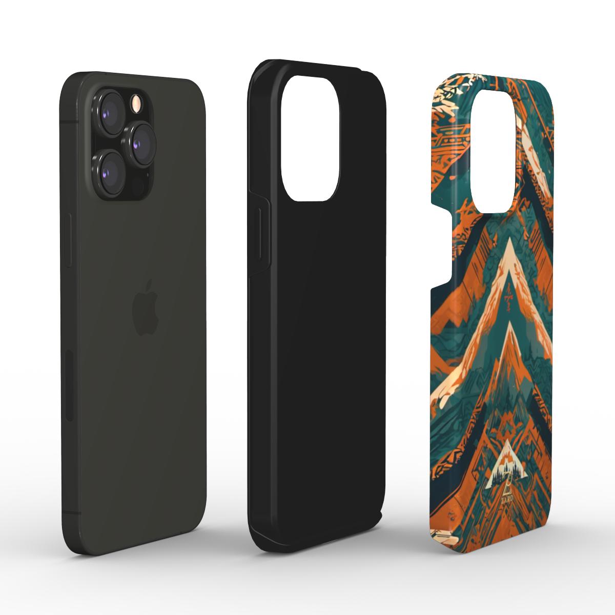 Phone tough case: Rust Mountain