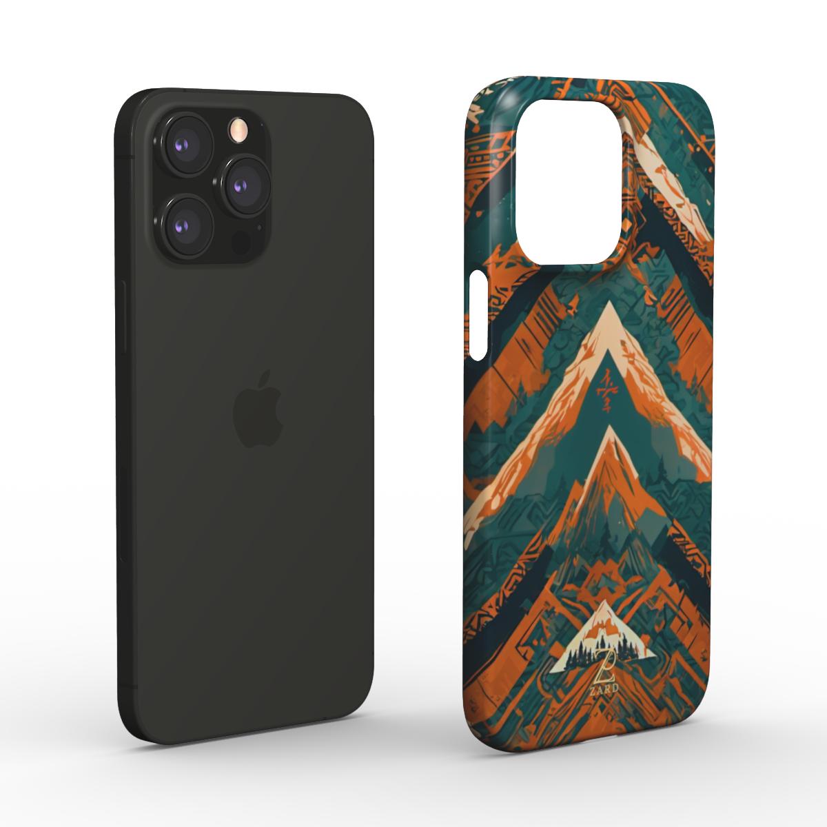 Phone snap case: Rust Mountain