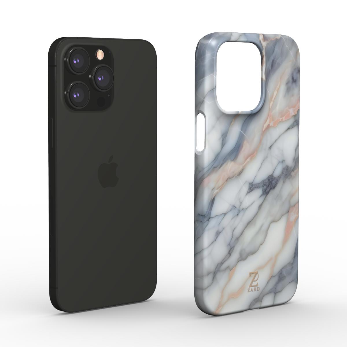 Phone snap case: Quartz Marble