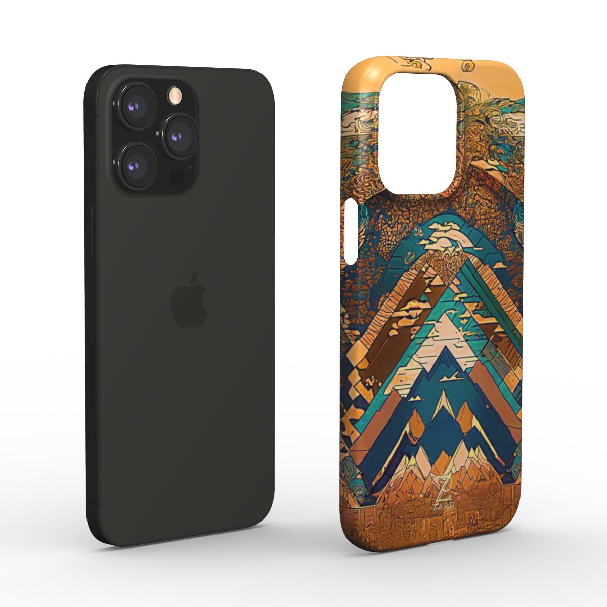Phone snap case: Brass Mountain