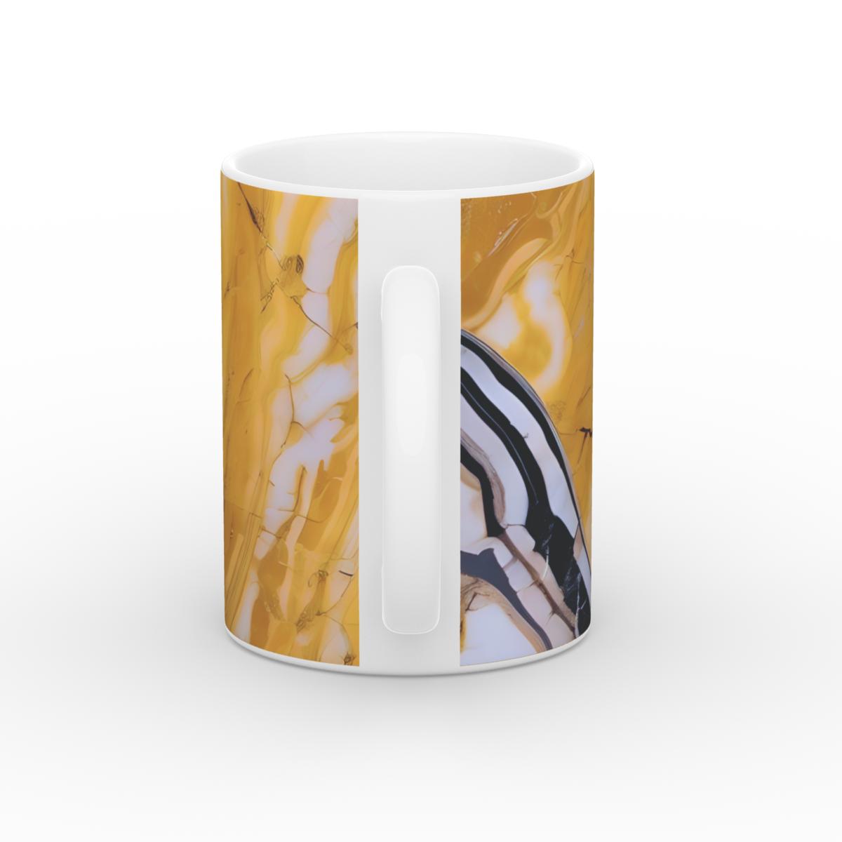Mug: Yellow Marble
