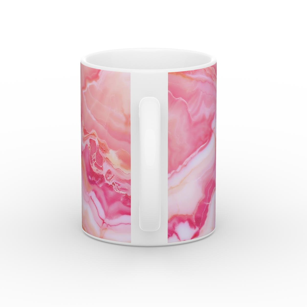 Mug: Pink Marble