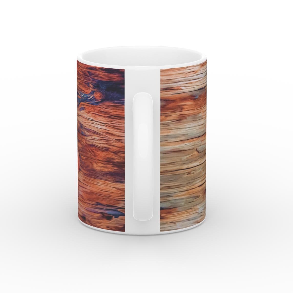 Mug: Nailed Rustic Wood