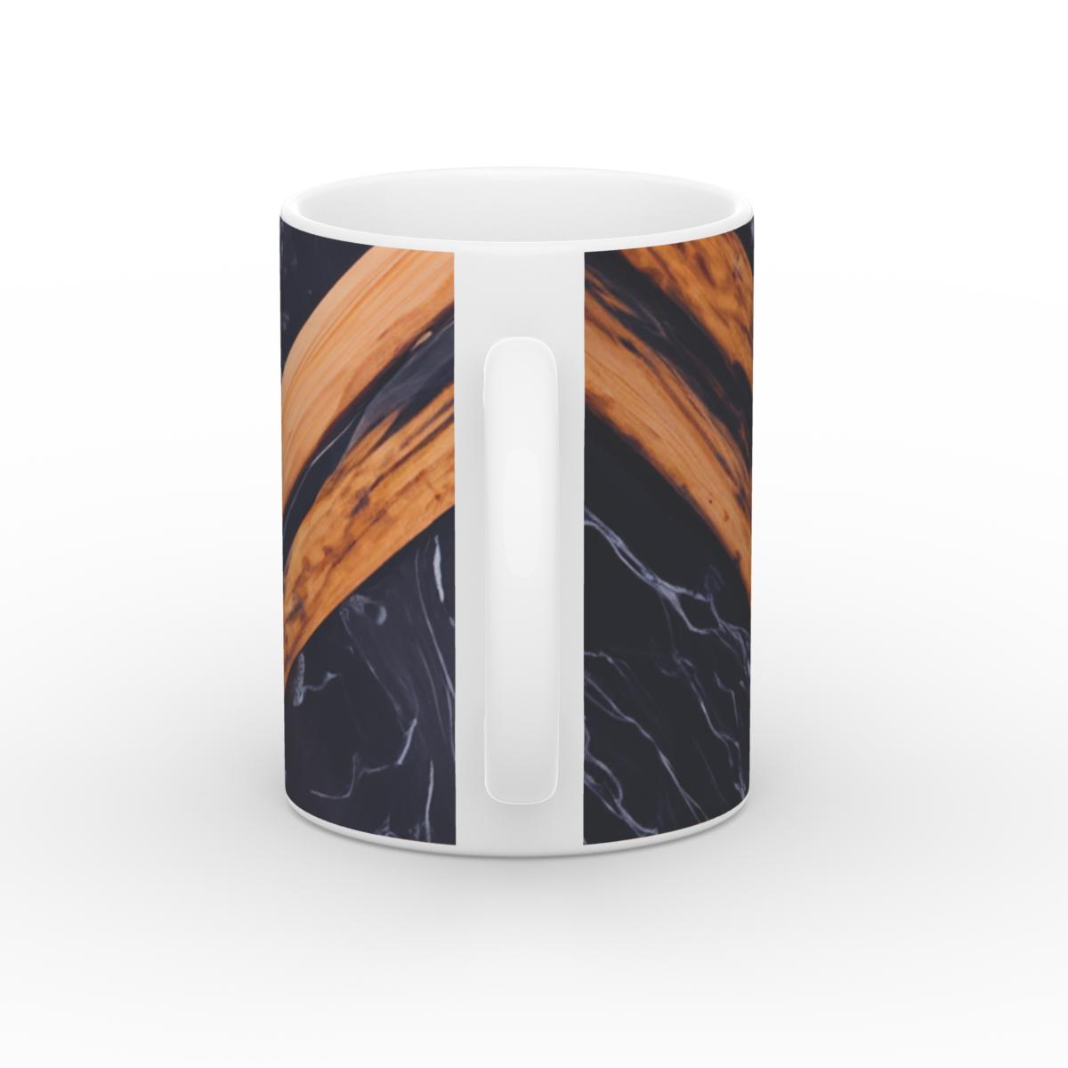 Mug: Marble Cross Wood Mirror