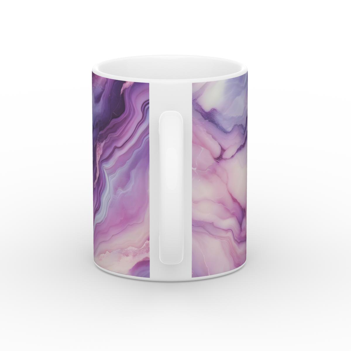 Mug: Cosmic Purple Marble