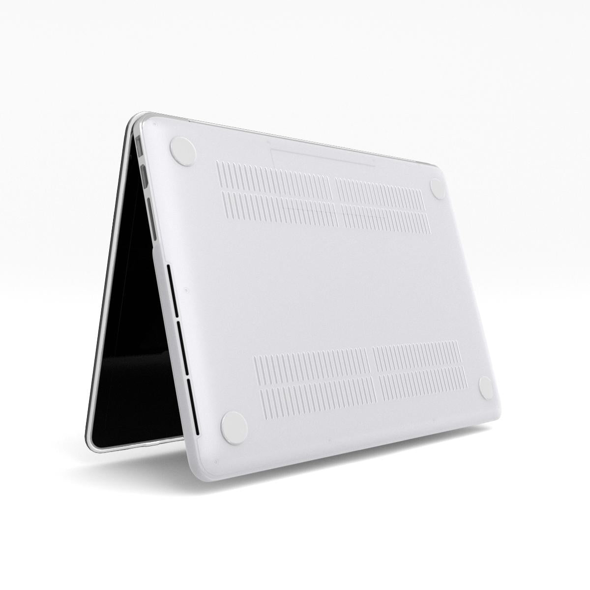 MacBook snap case: Marble Cross Wood Mirror
