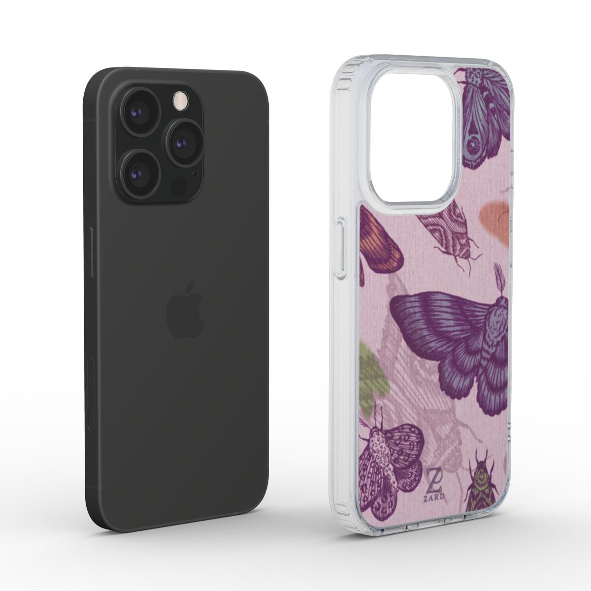 Phone clear case (MagSafe): Captured Wings