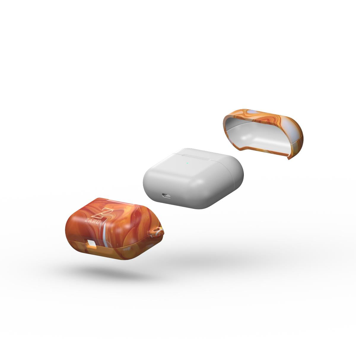 Apple AirPods Tough Case: Amber Marble