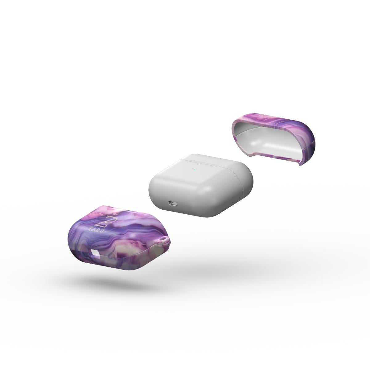 Apple AirPods Tough Case: Cosmic Purple Marble