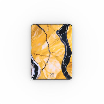 iPad case: Yellow Marble