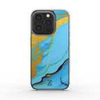 Azure Golden Marble