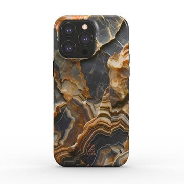 Phone tough case (MagSafe): Axinite Marble