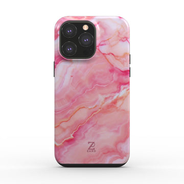 Phone tough case: Pink Marble