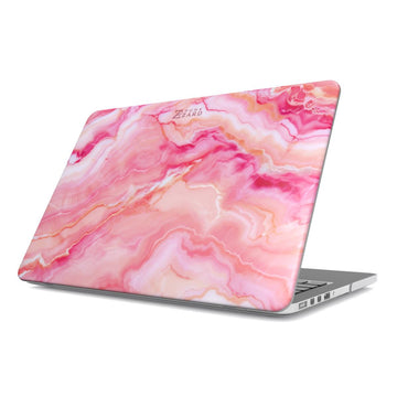 MacBook snap case: Pink Marble
