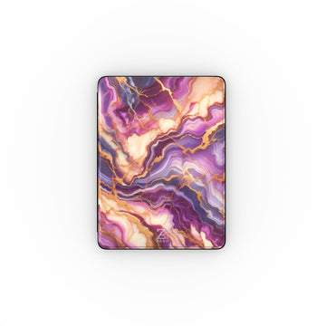 iPad case: Fantasy Violet Marble