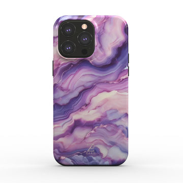 Phone tough case (MagSafe): Cosmic Purple Marble
