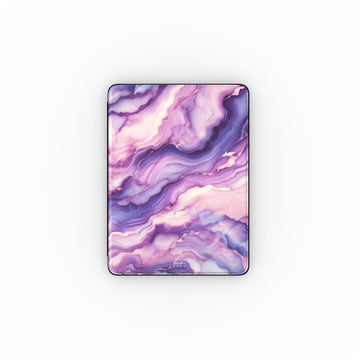 iPad case: Cosmic Purple Marble