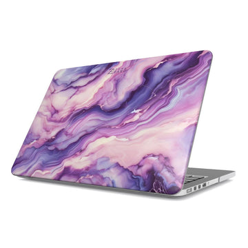 MacBook snap case: Cosmic Purple Marble