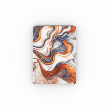 iPad case: Coffee Cream Marble