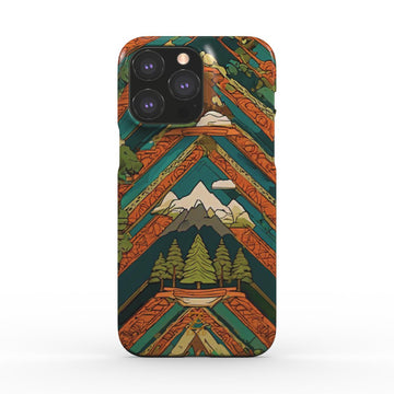 Phone snap case: Forest Mountain