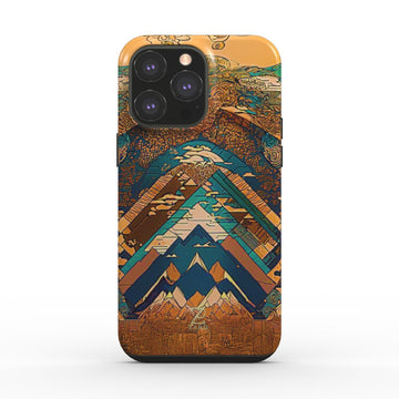 Phone tough case: Brass Mountain