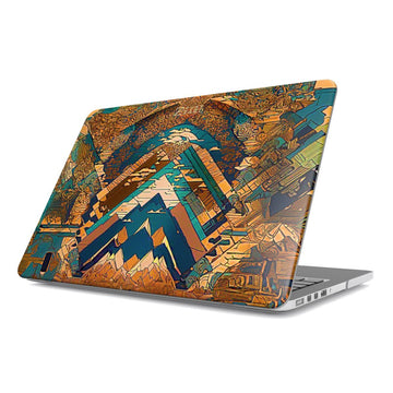 MacBook snap case: Brass Mountain
