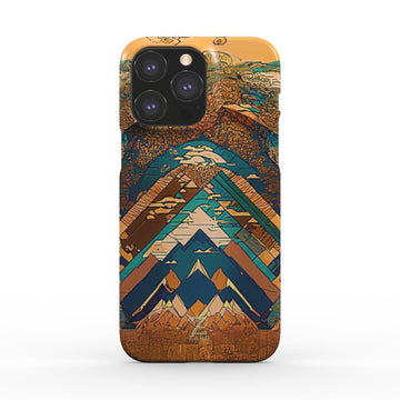 Phone snap case: Brass Mountain