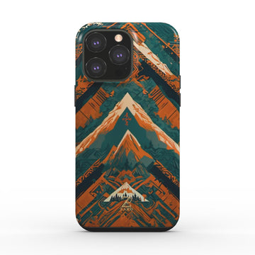 Phone tough case: Rust Mountain