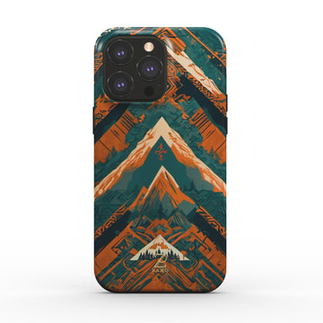 Phone tough case (MagSafe): Rust Mountain