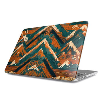 MacBook snap case: Rust Mountain