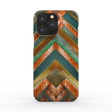 Phone snap case: Brass Copper Mirror