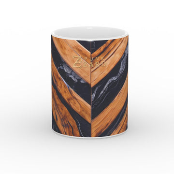 Mug: Marble Cross Wood Mirror