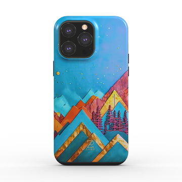 Phone tough case: Azure Mountains