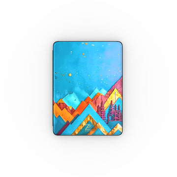 iPad case: Azure Mountains