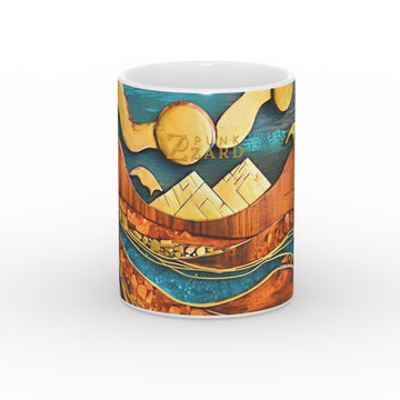 Mug: Emerald Amber Ocean