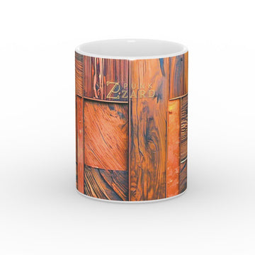 Mug: Amber Wood Mosaic