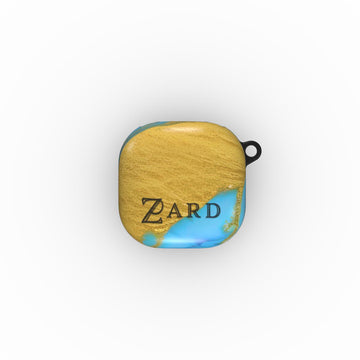 Samsung Buds case: Azure Golden Marble