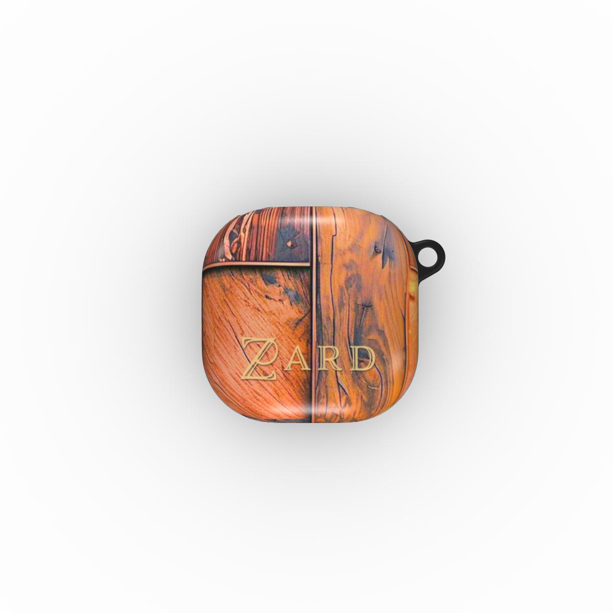 Samsung Buds case: Amber Wood Mosaic
