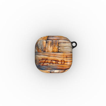 Samsung Buds case: Rustic Timber Bricks