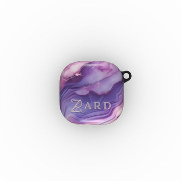 Samsung Buds case: Cosmic Purple Marble