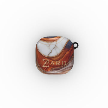 Samsung Buds case: Coffee Cream Marble