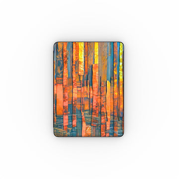 iPad case: Amber Timber