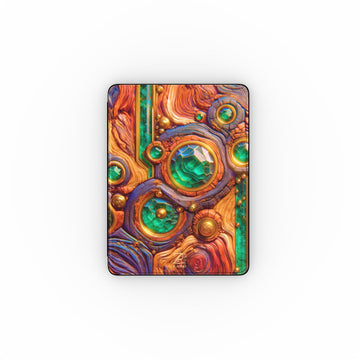 iPad case: Emerald Roots