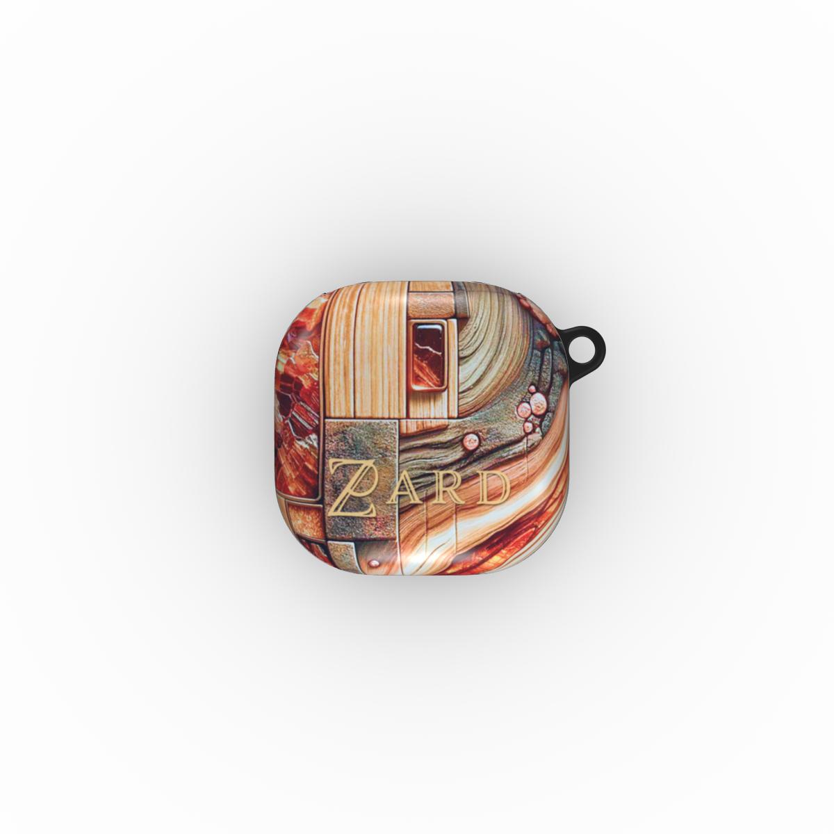 Samsung Buds case: Amber Mosaic Timber