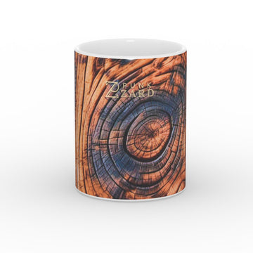 Mug: Charcoal Rustic Wood
