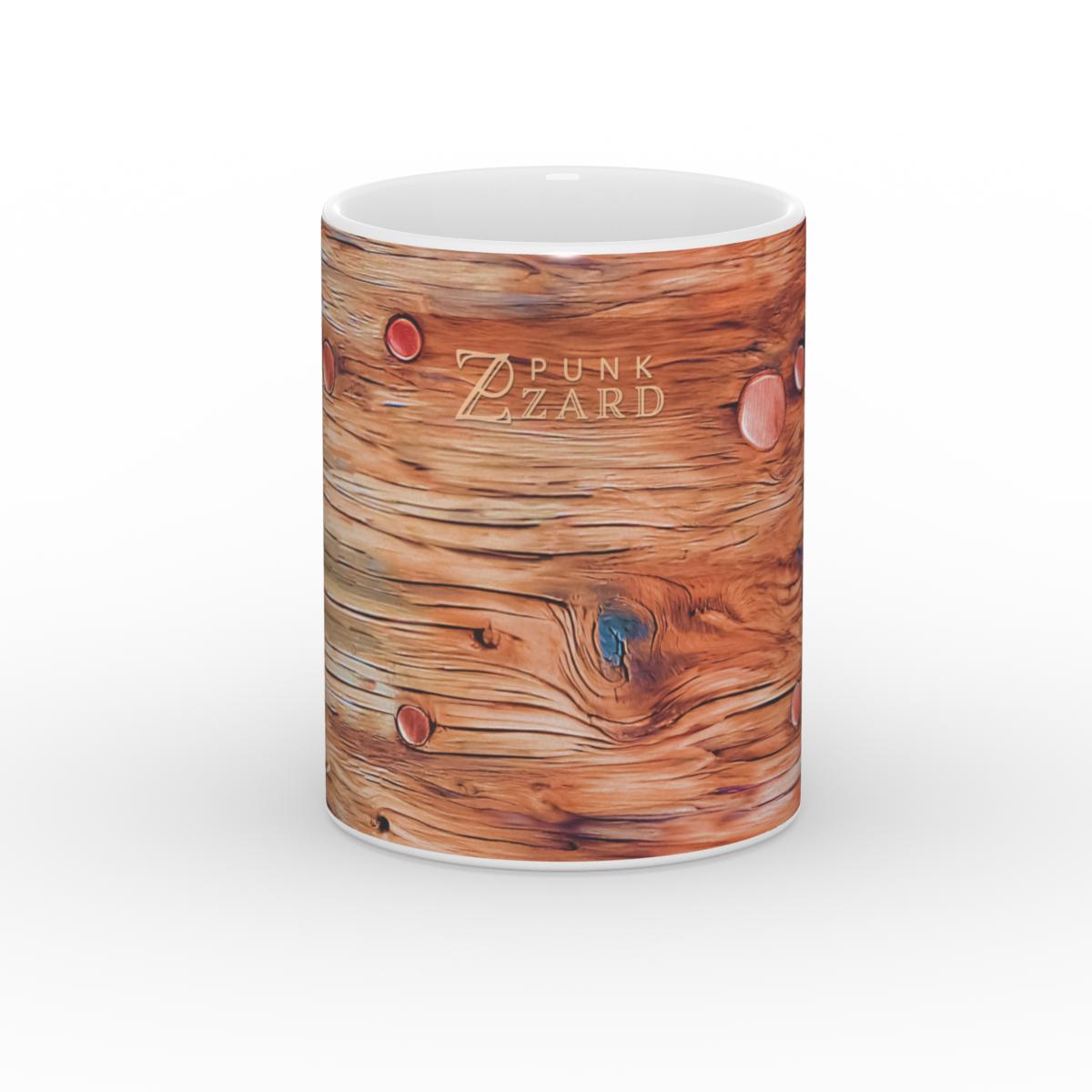 Mug: Nailed Rustic Wood