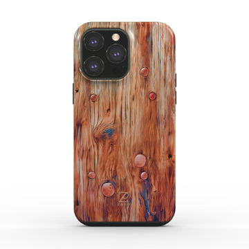 Phone tough case: Nailed Rustic Wood