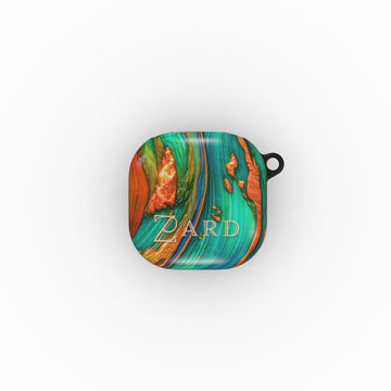 Samsung Buds case: Emerald Copper Timber